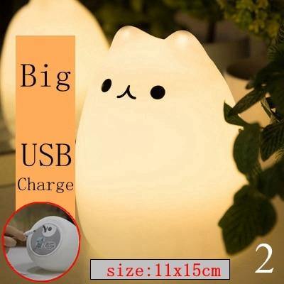 7 Colors LED Night Lamp - Baby Bubble Store