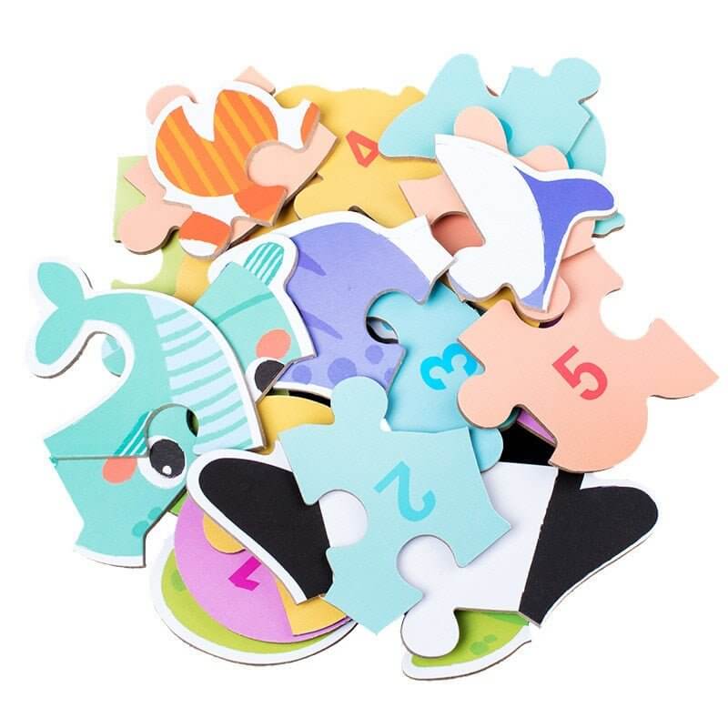 Baby 3D Animals Puzzle Iron Box - Baby Bubble Store