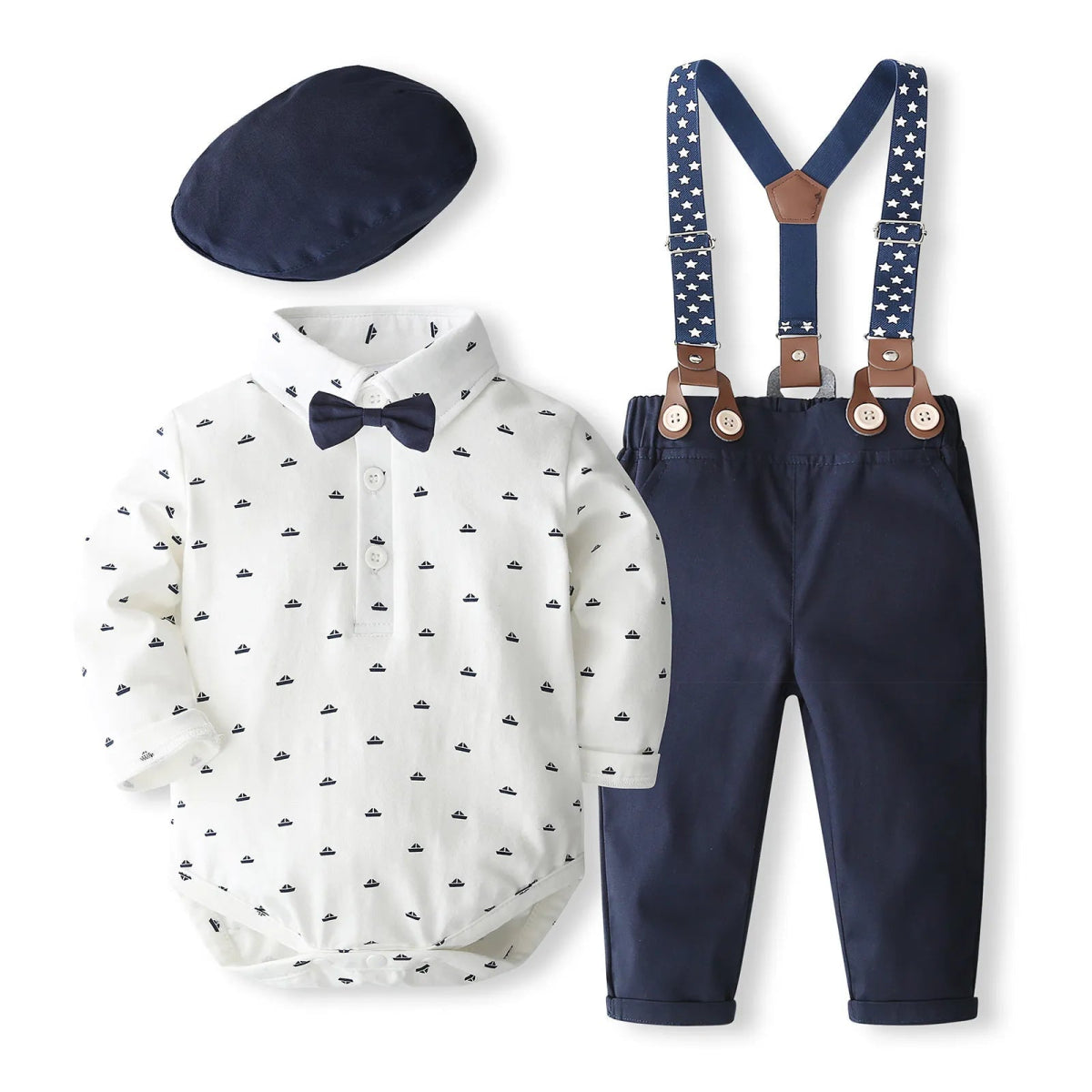 Baby Boy 1st Birthday Party Outfit - Baby Bubble Store