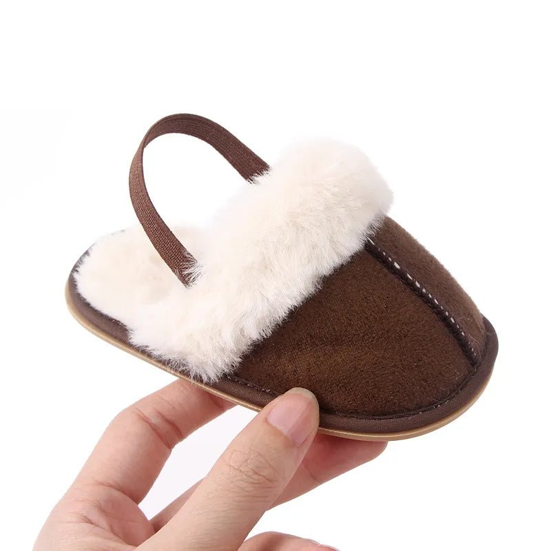 Baby Fur Slippers - Baby Bubble Store