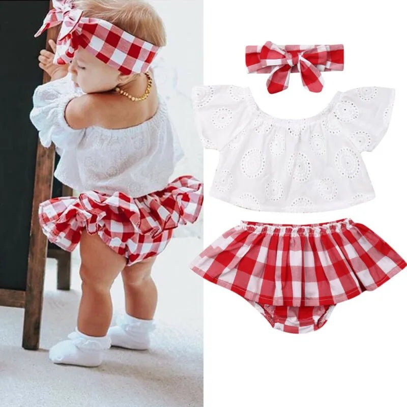 Baby Girl Summer Outfit - Baby Bubble Store