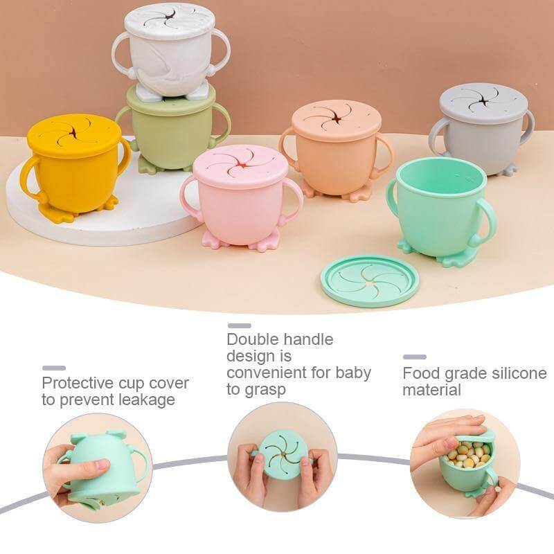 Baby Silicone Snack Cup - Baby Bubble Store