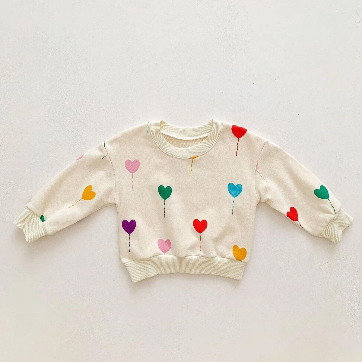 Baby Tracksuit Set Love Printing - Baby Bubble Store