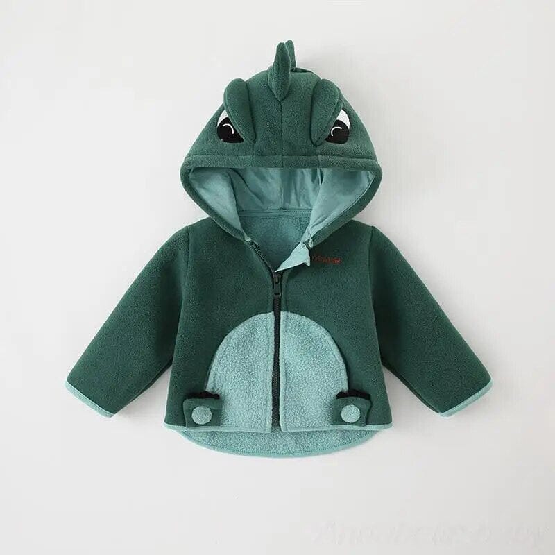 Casual Baby Jacket Animal Cartoon - Baby Bubble Store