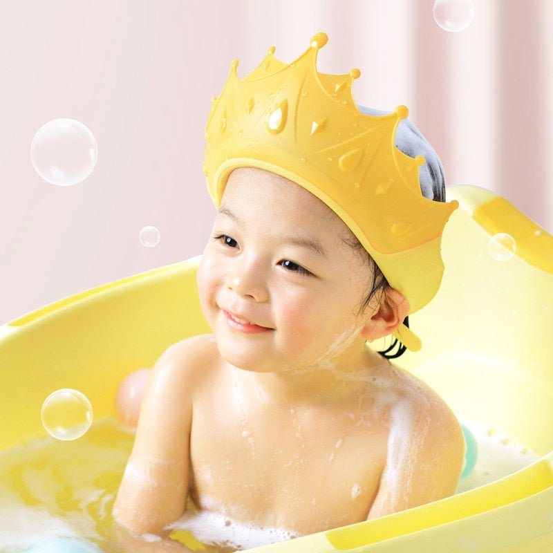 Crown Baby Shower Cap Shampoo - Baby Bubble Store