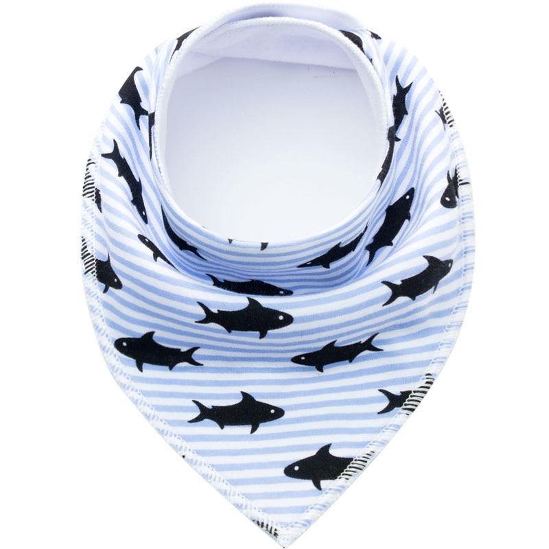 Triangle Scarf Cotton Baby Bibs - Baby Bubble Store